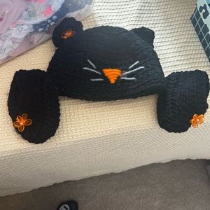 black cat hat & booties